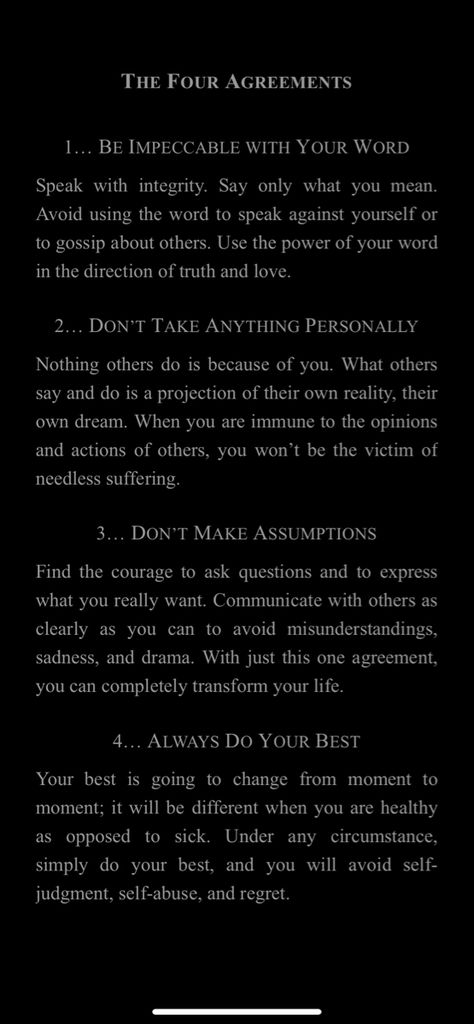 4 Agreements Wallpaper, The Four Agreements Wallpaper, 4 Agreements, 2024 Encouragement, The Four Agreements, Mood Wallpaper, Get My Life Together, Daily Positive Affirmations, 2024 Vision