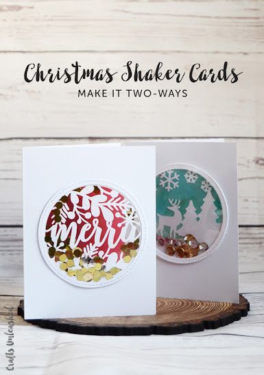 Diy Shaker Cards, Christmas Paper Crafts For Kids, Christmas Shaker Cards, Cricut Christmas Cards, Craft Workshop, Cricut Christmas Ideas, Christmas Paper Crafts, Christmas Tree Cards, Cricut Cards