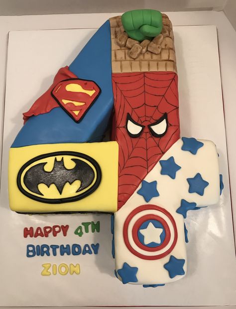 Super Heroes Cake, Nacho Party, Heroes Party, Superhero Cakes, Hulk Birthday, Marvel Party, Super 4, Cakes Decorated, Spiderman Birthday Party