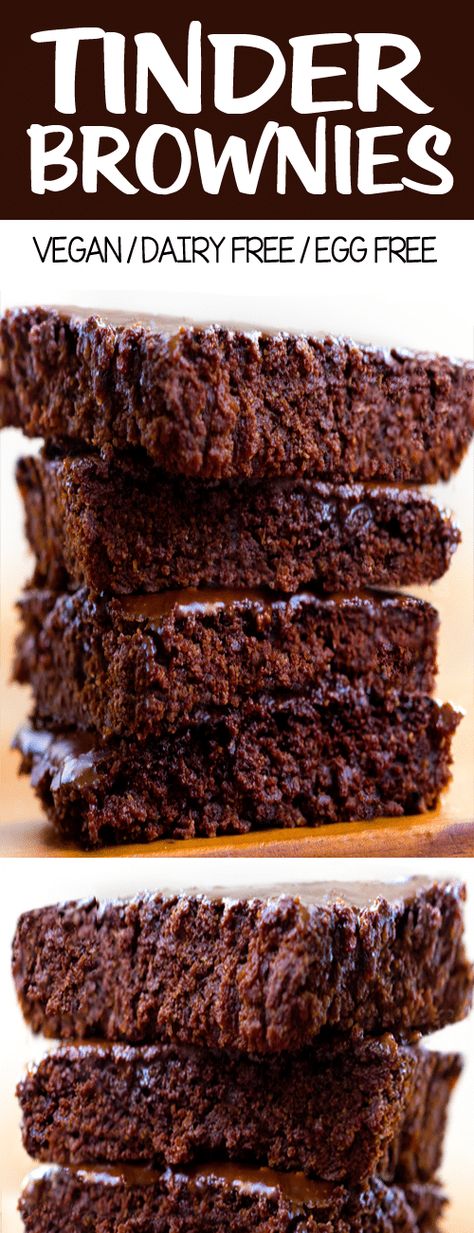 Chocolate Tinder Healthy Brownies (Vegan, Gluten Free) Best Vegan Brownies, Vegan Brownies Recipe, Healthy Chocolate Recipes, Brownie Recipes Healthy, Chocolate Covered Katie, Vegan Brownies, Sweet Potato Brownies, Healthy Brownies, Vegan Brownie