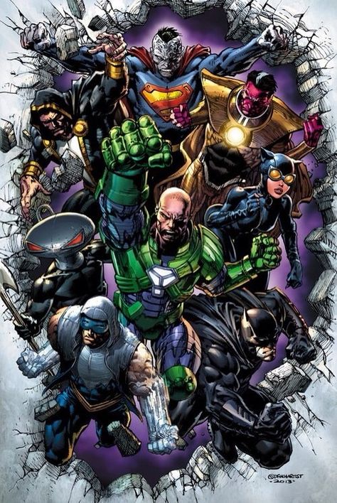 Legion of Doom Comic Book Villains, David Finch, Comic Villains, Univers Dc, Dc Villains, Arte Dc Comics, Lex Luthor, Marvel Vs Dc, Dc Comics Characters