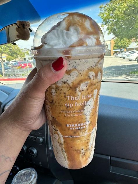 Starbucks coffee | Finally ordered mine | Facebook Frappuccino Orders, Starbucks Frappuccino Orders, Mocha Frappuccino, Starbucks Rewards, White Chocolate Mocha, Chocolate Mocha, Starbucks Frappuccino, White Mocha, Caramel Syrup