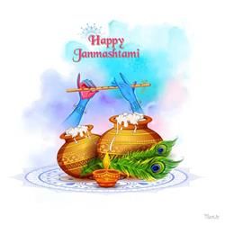 Krishna Matuki Photo With Quote Happy Janmashtami Janmashtami Images, Janmashtami Celebration, Happy Krishna Janmashtami, Happy Krishna, Janmashtami Wishes, Krishna Drawing, Radha Krishna Quotes, Festivals Of India, Happy Janmashtami