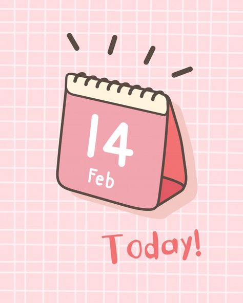 Valentine Day Stickers, Valentines Template, Cute Numbers, Valentines Day Instagram, Valentine Calendar, Calendar Drawing, Wallpaper Valentines Day, Valentine Wallpaper, Valentines Day Design