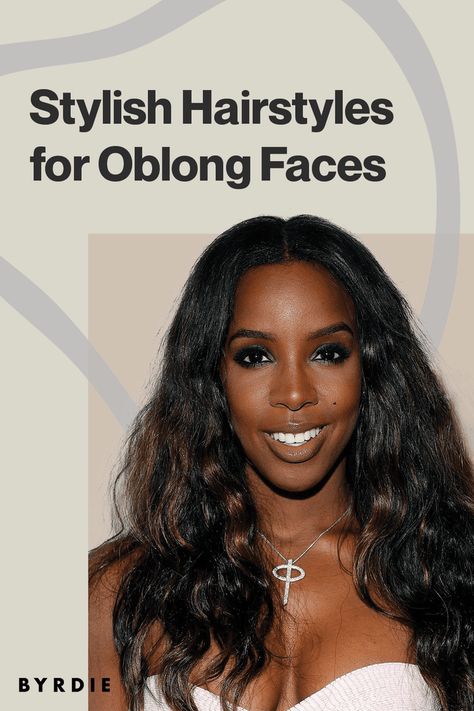 Long Face Hairstyles Black Women, Hair Styles For Oblong Face Shape, Face Oblong Hairstyles, Best Hair Style For Long Face Shape For Women, Oblong Round Face Hairstyles, Oblong Face Shape Haircuts, Celebrities With Long Faces, Long Face Celebrities, Hairstyles For People With Long Faces