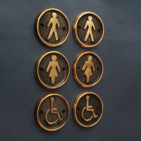 This Bathroom Decor item by YesterHomeUK has 585 favorites from Etsy shoppers. Ships from United Kingdom. Listed on Apr 18, 2023 Toilet Door, Ladies Gents, Bathroom Signs, Toilets, Door Signs, Antique Victorian, Solid Brass, Bathroom Decor, Brass