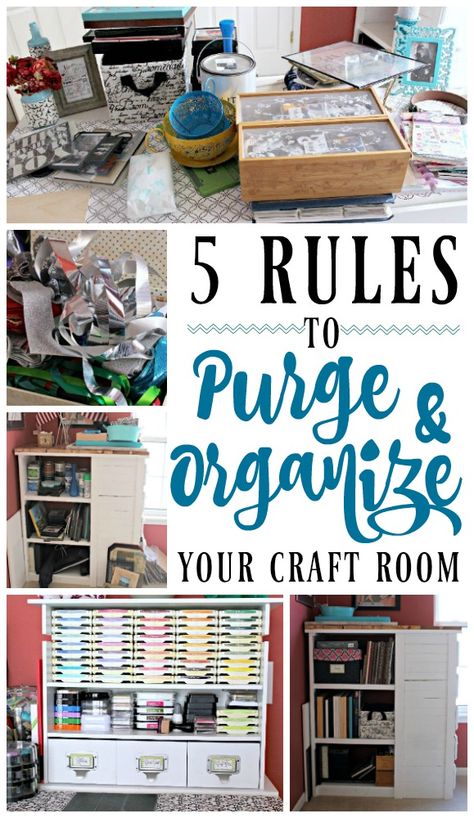 Garage Craft Room, Small Craft Rooms, Craft Cabinet, Organize Craft Supplies, Creative Organization, Dream Craft Room, Room Hacks, Sewing Room Organization, Craft Room Design