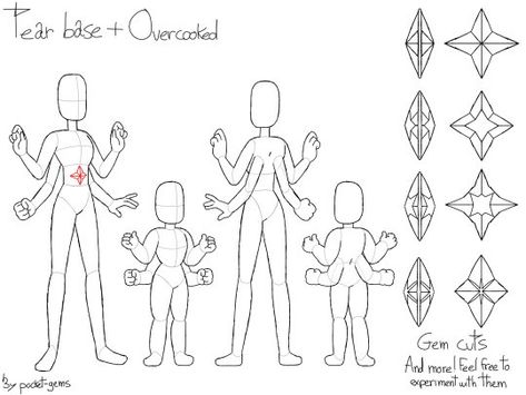 Steven Universe Gem Oc Base, Steven Universe Gem Body Types, Steven Universe Gem Body Base, Fusion Base Steven Universe, Su Oc Base, Gem Oc Base, Steven Universe Oc Base Fusion, Steven Universe Gemsona Base, Steven Universe Fanmade Gems