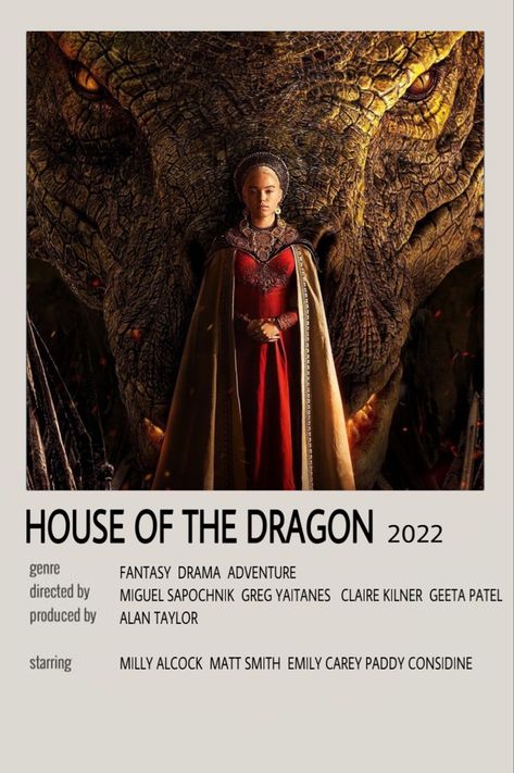 House Of The Dragon Movie Poster, Game Of Thrones And House Of The Dragon, Game Of Thrones Minimalist Poster, Game Of Thrones Polaroid, Game Of Thrones Movie Poster, House Of The Dragon Minimalist Poster, House Of Dragons Poster, Got Poster, I Am Dragon Movie