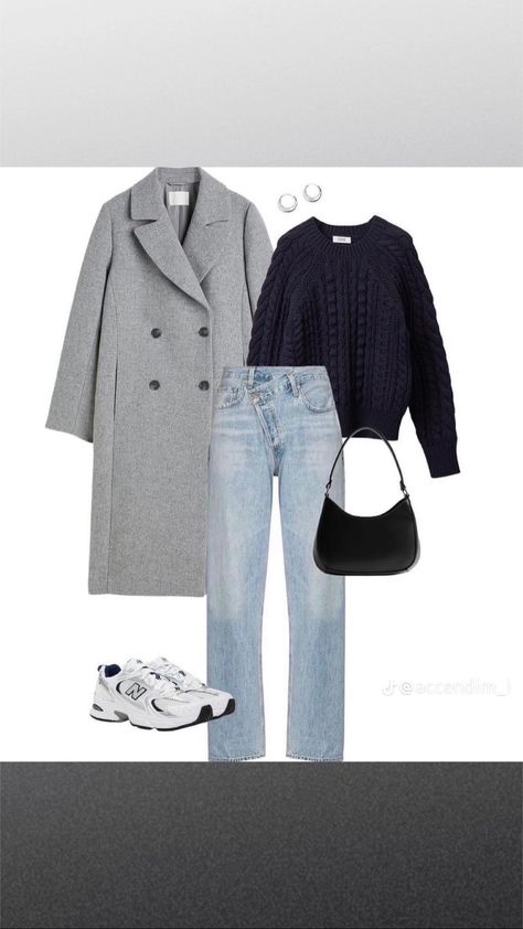 Autumn Outfit Inspo, Capsule Wardrobe Women, Look Boho Chic, 2024 Outfits, Winter Fashion Outfits Casual, Casual Day Outfits, Wardrobe Outfits, Classy Work Outfits, Grey Coat