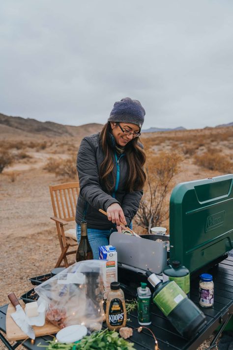 Campfire Cooking & Camping Recipes | Girl Carnivore Campfire Meals Foil, Oven Mac And Cheese, New Orleans Bbq Shrimp, Easy Camping Breakfast, Chicken Chilaquiles, Camping Cooking Equipment, Shrimp In The Oven, Pit Beef, Camp Recipes