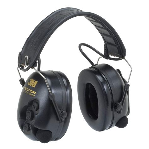 3M Peltor TacticalPro Communications Headset MT15H7F SV, Hearing Protection, Ear Protection, NRR 26 dB Excellent for heavy equipment operators, airport workers, shooting and industrial workers - Hunting Earmuffs - Amazon.com Equipment Operator, Heavy Equipment Operator, Portable Radio, Hearing Protection, Hunting Equipment, Ear Protection, Home Safety, Earmuffs, Black Case