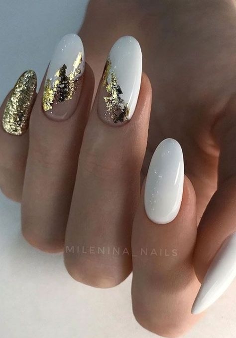 Most Beautiful Nail Designs, Unghie Sfumate, Nude Nail Designs, Nagel Tips, Her Nails, Pretty Nail Art Designs, Pretty Nail Art, Foil Nails, Neutral Nails