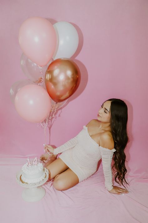 💗 14 “teen” birthday shoot 💗 Birthday Photoshoot Ideas Teenage, Birthday Photoshoot Professional, Disco Ball Birthday Photoshoot, Black And Pink Photoshoot, 12th Birthday Photoshoot Ideas, 13th Birthday Picture Ideas, 14th Birthday Photoshoot Ideas, Sweet Sixteen Photo Shoot Ideas, 13th Birthday Photo Shoot Ideas