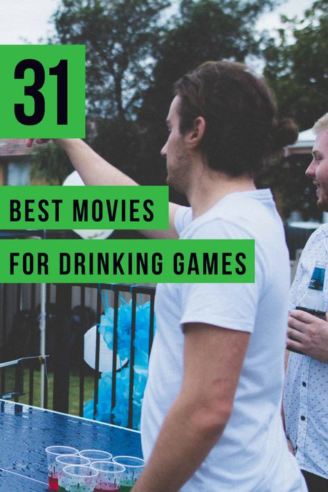 Best movies for drinking games! Definitely, great for an extra fun movie night Drinking Games For Shows, Drinking Games To Movies, Drinking Games For Movies, Netflix Drinking Games, Drinking Games With Movies, Drinking Movie Games, Drinking Game For Movies, Movie Games, Movies With Drinking Games