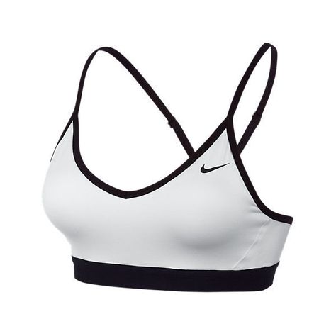 Nike Women's Pro Indy Sports Bra, White ($45) ❤ liked on Polyvore featuring activewear, sports bras, white, nike activewear, racer back sports bra, nike sportswear, v neck sports bra and yoga activewear Nike Pro Bra, Nike Activewear, Sports Bra Nike, Black Girls With Tattoos, Bra Nike, Cute Nike Outfits, Soccer Outfits, Cute Lazy Outfits, White Sports Bra