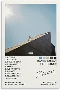 Daniel Caesar Album Cover, Freudian Album Cover, Daniel Caesar Album Cover Poster, Daniel Caesar Poster, Get You Daniel Caesar Album Cover, Freudian Daniel Caesar, Daniel Caesar Vinyl, Music Poster Daniel Caesar, Daniel Caesar Freudian Album Cover