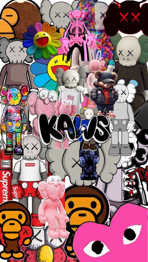 💗💘💓💕🩷💖💝💞💞💝🩷💖💓💕💗💘 Klaws Wallpapers, Kaw Wallpaper, Junk Wallpaper, Besties Wallpaper, Fye Wallpapers, D Wallpaper Letter Cute, Kaws Iphone Wallpaper, Pretty Wallpaper Ipad, Trippy Iphone Wallpaper