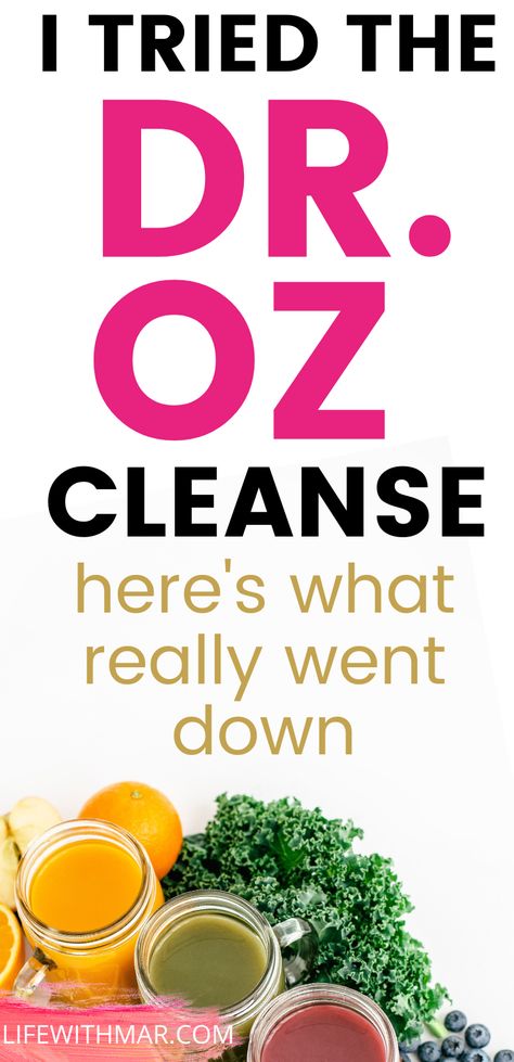 graphic with dr. oz 3 day detox cleanse Easy Juice Cleanse 3 Day, Two Week Cleanse, Liquid Cleanse 3 Day, 3 Day Smoothie Cleanse, Colin Cleanse Recipes, Juicing Detox Cleanse 3 Day, How To Do A Cleanse, Dr. Oz, Liquid Detox Cleanse 3 Day