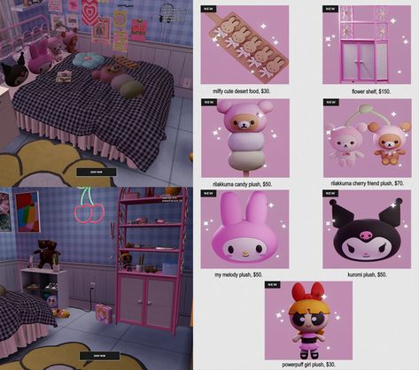 (TS4) cute random collection | BKNYSIMZ on Patreon Plush Sims 4 Cc, Furniture Websites, Sims Furniture, Say Sorry, Sims Packs, Sims 4 Anime, The Sims 4 Pc, Cc Mods, Sims 4 Bedroom