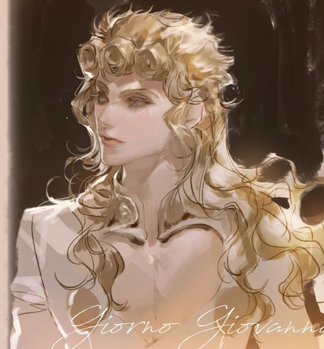 Jjba Golden Wind Fanart, Giorno Giovanna Art, Giorno Giovanna Fanart, Jjba Giorno, Hot Fan, Jojo's Bizarre Adventure Anime, Jojo Anime, Adventure Style, Aesthetic People