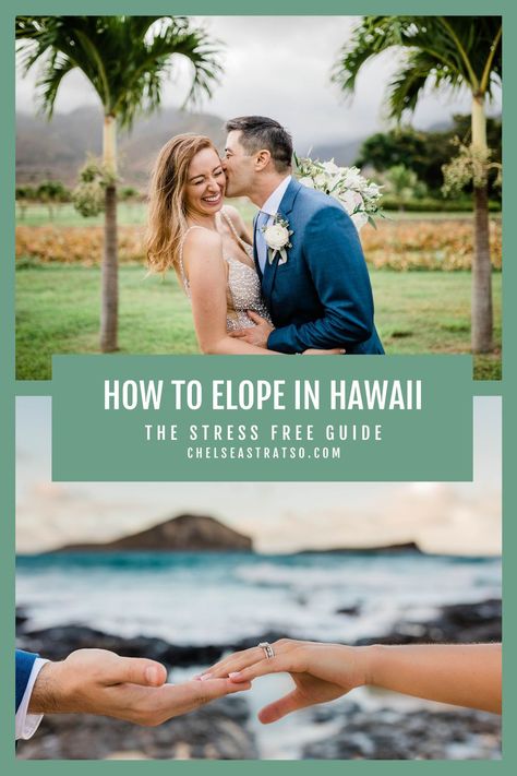 How to elope in hawaii, eloping in hawaii, eloping in hawaii oahu, eloping in hawaii maui, eloping in hawaii kauai, eloping in hawaii honolulu, eloping in hawaii wedding locations, eloping hawaii, eloping ideas hawaii, eloping hawaii maui, eloping hawaii oahu Elopement With Kids, Best Island In Hawaii, Eloping Ideas, Oahu Activities, Elope In Hawaii, Hawaii Wedding Dress, Honolulu Beach, Disney Hawaii, Best Destination Wedding Locations