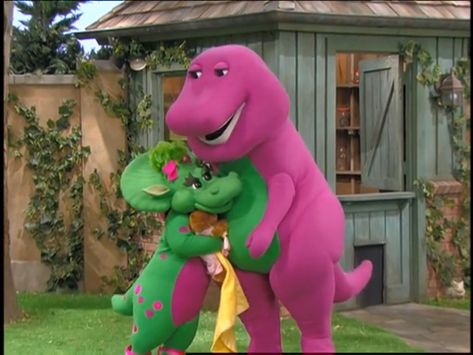 Baby Bop Barney, Franklin The Turtle, Cosmo And Wanda, Hugs And Cuddles, Barney & Friends, Pink Evening Dress, Tv Land, Pbs Kids, Art Things