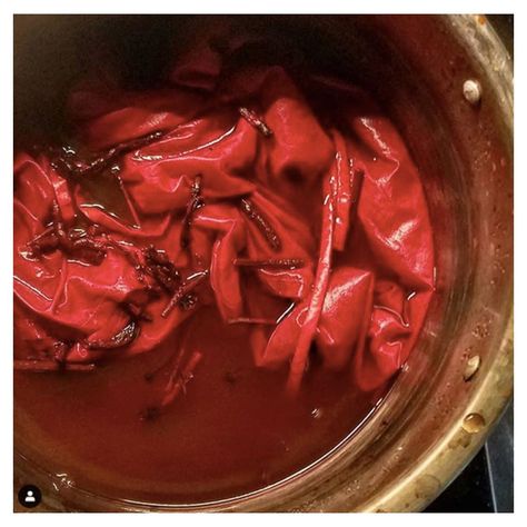 Botanical Colors, Natural Dyes on Instagram: “Thanks @maria_maurio for the tag on our madder root-SO beautiful. Want to try a root rather than the extract from it? something new? Shop…” Madder Root Dye, Light Clothing, Madder Root, Clothing Factory, Natural Dye, Natural Dyes, Thai Red Curry, New Shop, Something New