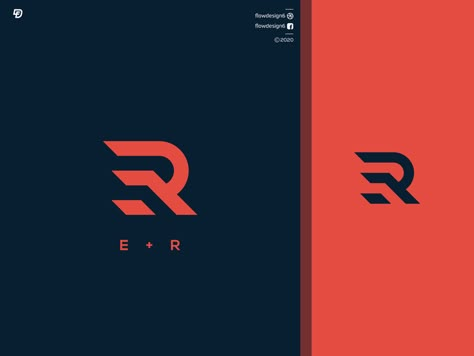 E R Logo Inspiration by flowdesign6 on Dribbble Er Monogram Logo, 3 Letter Logo Design, Er Monogram, Er Logo, 3 Letter Logo, Logo Design Women, R Monogram, Automotive Logo Design, R Logo