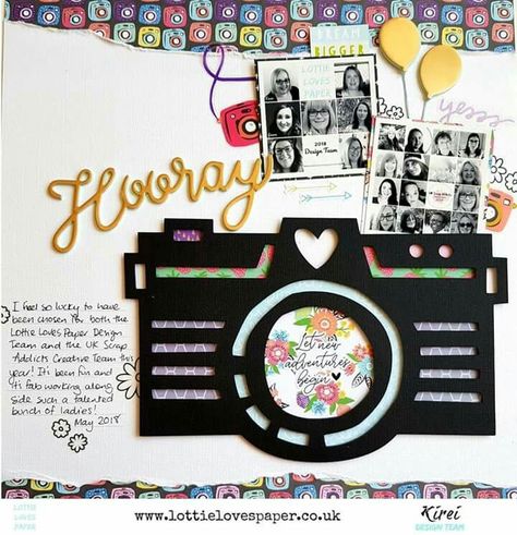 Scrapbook layout cutfile Slam Book, Birthday Scrapbook Pages, Scrapbooking Idea, Freshers Party, Scrapbooking 101, Scrapbook Gallery, Notebook Doodles, Holiday Scrapbook, Journal Layouts