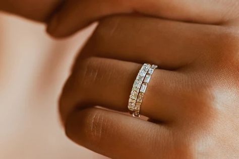 Rings – Page 3 – FERKOS FJ Diamond Wedding Bands Stackable, Baguette Band, Baguette Wedding Band, Round Diamonds Wedding Band, Stackable Diamond Rings, Diamond Stacks, Diamond Stacking Rings, Baguette Ring, Diamond Anniversary Rings