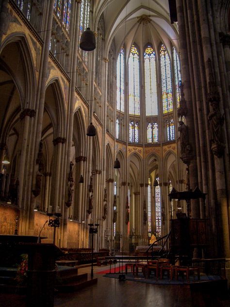 Cologne Cathedral Germany, Gothic Window, Gothic Windows, European Architecture, Cologne Germany, Cathedral Church, Gothic Architecture, Fantasy Inspiration, Cologne Cathedral