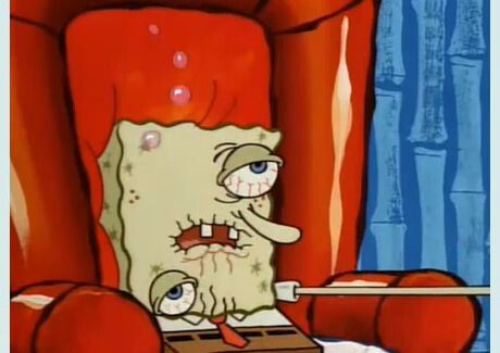 SpongeBob sick  How i feel right now... Need somebody to chat with... let me kno if ur on plzzzzz Funny Spongebob Faces, Feels Meme, Sick Meme, Spongebob Faces, Spongebob Pics, Spongebob Cartoon, Literary Elements, Spongebob Funny, Spongebob Wallpaper