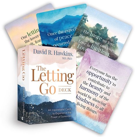 Dr David Hawkins, David Hawkins, David R Hawkins, Deck Features, Cleansing Crystals, Inspirational Messages, Card Deck, Selling Books, Amazon Book Store