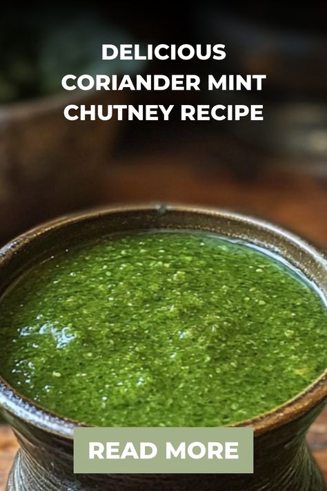 What is coriander mint chutney, and how can you make your own version of this amazing Indian green chutney from home? Let’s dive in below to find out. Indian Mint Chutney, Mint Chutney Indian, Cilantro Chutney Indian, Mint Chutney Recipe, Green Chutney Recipe, Indian Chutney Recipes, Drumsticks Recipe, Cilantro Chutney, Mint Chutney