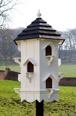 Willowbrook Park: The Dovecote... Dove House, Beautiful Birdhouses, Bird Tables, Garden Birdhouses, Bird House Feeder, Bird House Plans, Bird House Kits, Bird Aviary, Birdhouse Designs