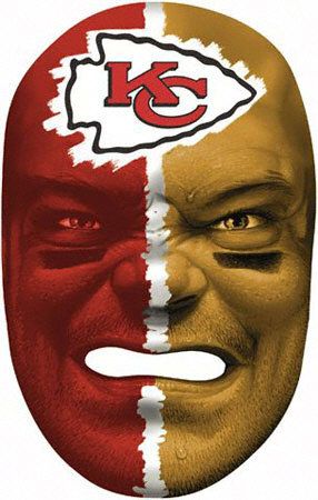 Chiefs football - face painting inspiration Chiefs Face Paint, Chiefs Stickers, Halloween Costumes For Pets, Football Face Paint, Costumes For Pets, Face Paint Ideas, Kc Chiefs Football, Best Costumes, Kansas City Chiefs Football