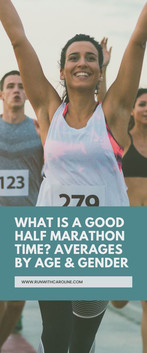 What is a good half marathon time? Average half marathon times by age and gender 1 Half Marathon Nutrition, Half Marathon Hairstyles, Half Marathon Training Diet, Half Marathon Outfit, Half Marathon Aesthetic, Half Marathon Pace Chart, Marathon Diet, Marathon Pace Chart, Marathon Nutrition