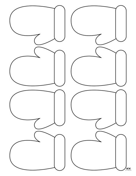 Choose from a variety of mitten coloring pages and templates for hours of holiday fun! All pages can be printed from home and are 100% FREE. Mittens Coloring Pages, Mitten Template Free Printable, Mittens Template, Winter Preschool, Christmas Coloring Pages, Christmas Colors, Holiday Fun, From Home, Coloring Pages