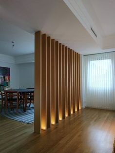 Interior Lighting Design, Blitz Design, Home Lighting Design, Living Room Partition, Living Room Partition Design, Room Partition Designs, Partition Design, Room Partition, Lighting Design Interior