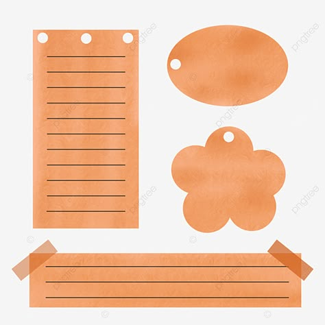 Orange Scrapbook, Journal Png, Islamic Motifs, Paper Png, Vintage Png, Paper Journal, Horse Illustration, Orange Paper, Orange Ribbon