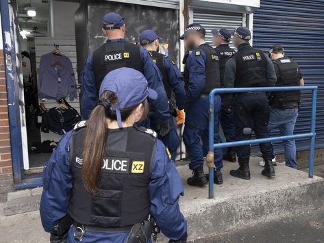 https://flic.kr/p/2nzx4ok | Operation Lucerne - Cheetham Hill | Nine people have been arrested during a joint operation targeting the counterfeit goods trade in the Cheetham Hill area of North Manchester. This week (Monday 18 – Friday 22 July 2022), Greater Manchester Police, North West Police Intellectual Property Crime Unit, City of London Police’s Police Intellectual Property Crime Unit, the Intellectual Property Office and other partner agencies have executed warrants and exercised powers t Manchester Police, London Police, City Of London, Greater Manchester, Lucerne, July 2022, Emergency Response, Intellectual Property, London City