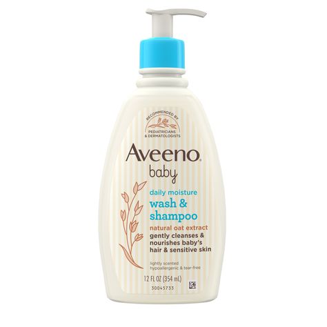 Baby Body Wash, Aveeno Baby, Baby Shampoo, Natural Shampoo, Baby Skin Care, Skin Cleanser Products, Washing Hair, Daily Moisturizer, Baby Body