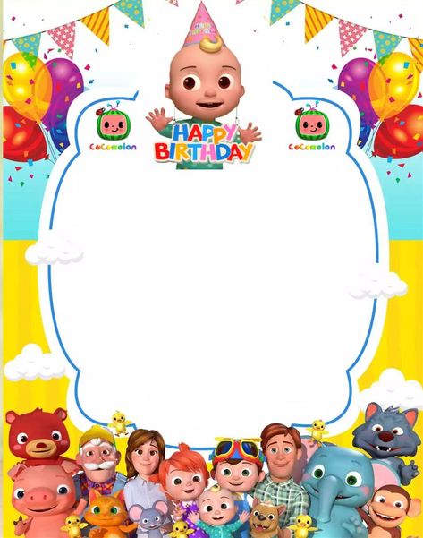 freetoedit cocomelon 365229380002201 by @jasminetorres14 | Baby birthday invitation card, Baby birthday invitations, 2nd birthday party themes Cocomelon Invitation Template, Cocomelon Invitation, Baby Birthday Invitation Card, Happy Birthday Invitation Card, Birthday Card Template Free, Baby Birthday Party Theme, Birthday Invitation Card Template, Baby Birthday Invitations