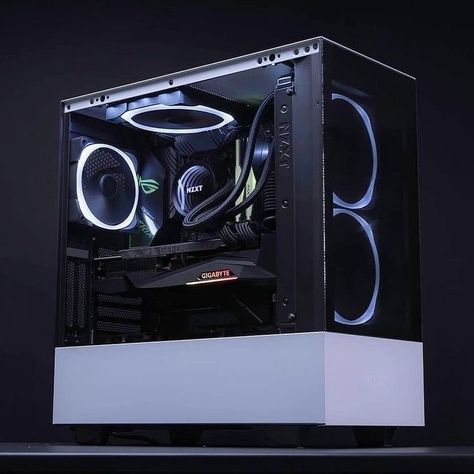 Custom Computer Case, Gaming Pc Build, Gaming Furniture, Pc Build, Custom Computer, Modern Office Design, Best Pc, Custom Pc, Pc Setup