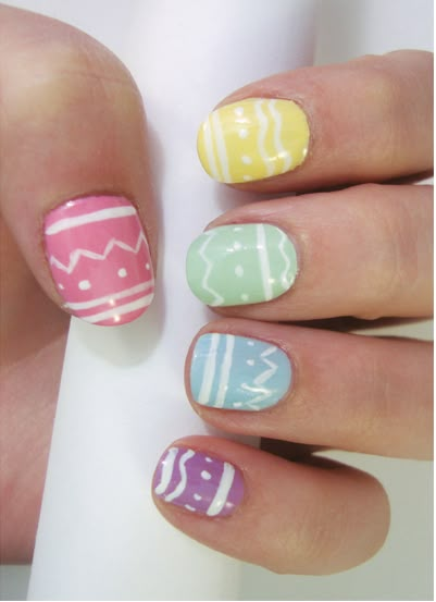 Easter Nail Art Designs Perfect for Spring | Today's Creative Ideas Easter Nail Art Tutorial, Easter Nail Art Designs, Easter Nail Designs, Easter Nail, Easter Nail Art, Nail Designs Tutorial, Holiday Nail Designs, Colorful Nail, Her Nails