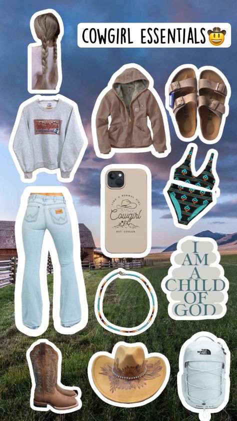 COWGIRL ESSENTIALS🤠 Cowgirl Essentials, Cowgirl Gifts, Cowgirl Style, Girly Things, Fun Diys, Gifts, Pins, Quick Saves, Clothes