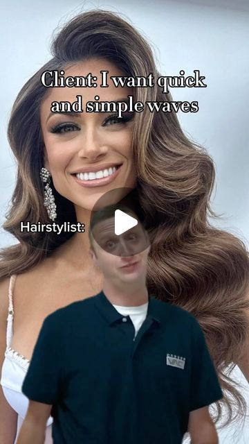 Hollywood Soft Waves, Side Part Hollywood Waves, Hollywood Waves Side Part, Hollywood Hair Waves, Classic Hollywood Waves, Hollywood Glam Waves, Hollywood Waves Wedding, Makeup And Hair Looks, Hollywood Glam Hair