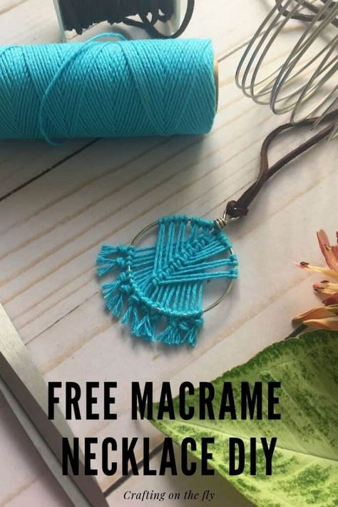 Easy Beginner Macrame, Diy Macrame Necklace, Macrame Tutorial Beginner, Beginner Macrame, Diy Macrame Wall Hanging, Macrame Colar, Diy Friendship Bracelets Tutorial, Makramee Diy, Friendship Bracelets Tutorial