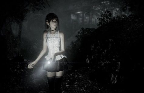 Tyrant Resident Evil, Japanese Horror, Fatal Frame, Horror Video Games, Retro Horror, Female Protagonist, Indie Horror, Framed Wallpaper, Vintage Horror